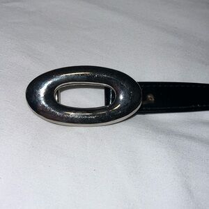 Black vintage belt
